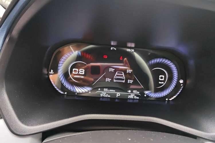 Used Geely Auto Emgrand 2022 4th Generation 1.5L CVT Flagship Model Instrument Cluster