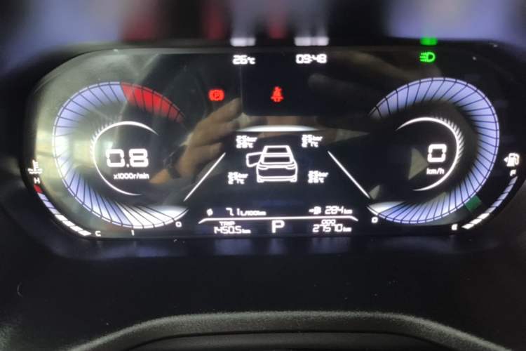 Used Geely Auto Emgrand 2022 4th Generation 1.5L CVT Flagship Model Instrument Cluster
