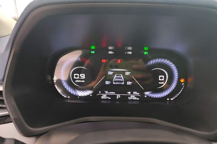 Used Geely Auto Emgrand 2022 4th Generation 1.5L CVT Flagship Model Instrument Cluster