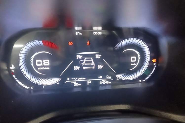 Used Geely Auto Emgrand 2022 4th Generation 1.5L CVT Luxury Model Instrument Cluster
