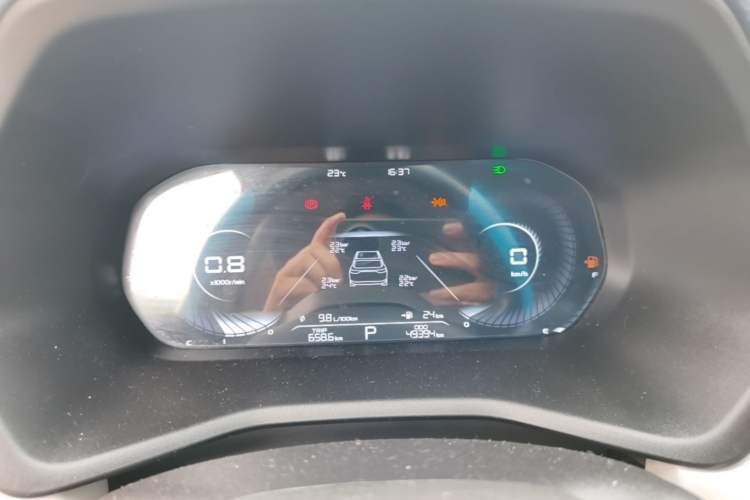 Used Geely Auto Emgrand 2022 4th Generation 1.5L CVT Flagship Model Instrument Cluster