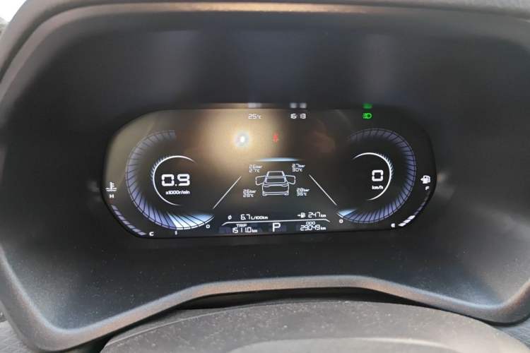 Used Geely Auto Emgrand 2022 4th Generation 1.5L CVT Luxury Model Instrument Cluster
