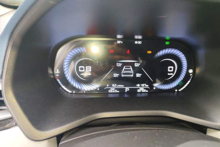 Used Geely Auto Emgrand 2022 4th Generation 1.5L CVT Flagship Model Instrument Cluster