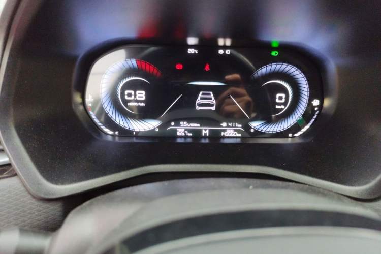 Used Geely Auto Emgrand 2022 4th Generation 1.5L Manual Elite Model Odometer Close Up