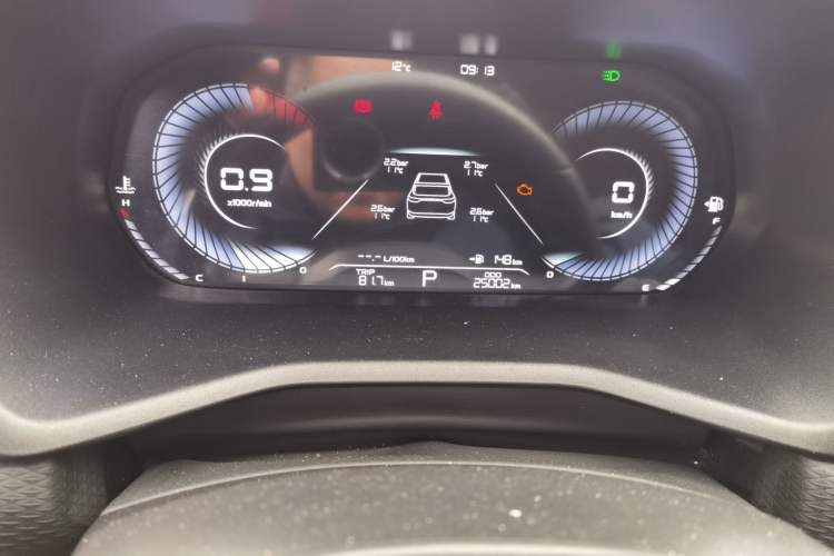Used Geely Auto Emgrand 2022 4th Generation 1.5L CVT Luxury Model Odometer Close Up
