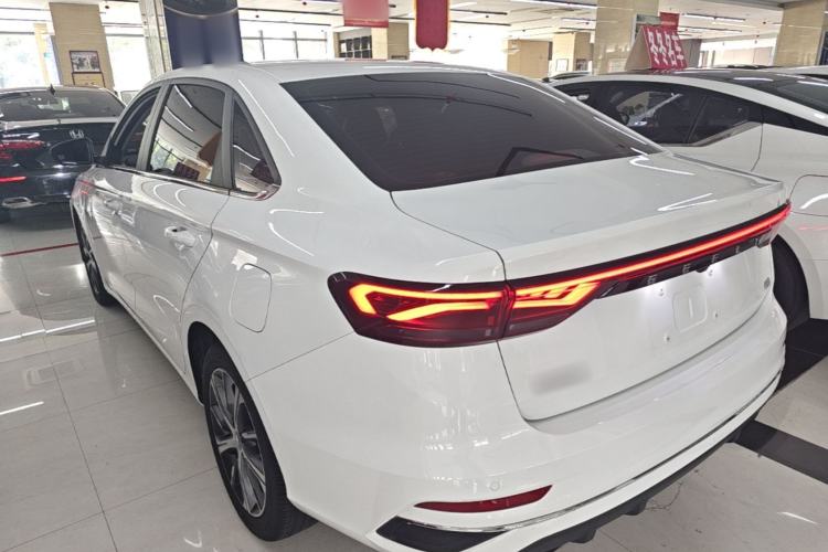 Used Geely Auto Emgrand 2022 4th Generation 1.5L CVT Flagship Model Rear Left 45 Deg