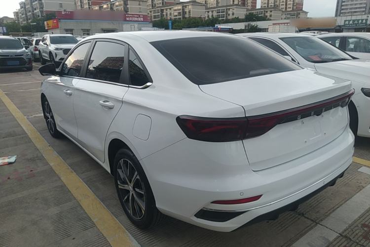 Used Geely Auto Emgrand 2022 4th Generation 1.5L CVT Luxury Model Rear Left 45 Deg