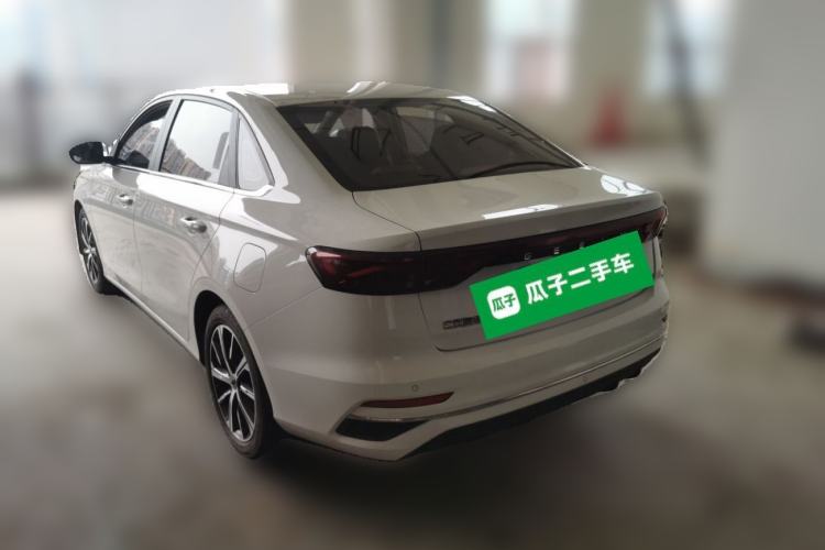 Used Geely Auto Emgrand 2022 4th Generation 1.5L CVT Flagship Model Rear Left 45 Deg