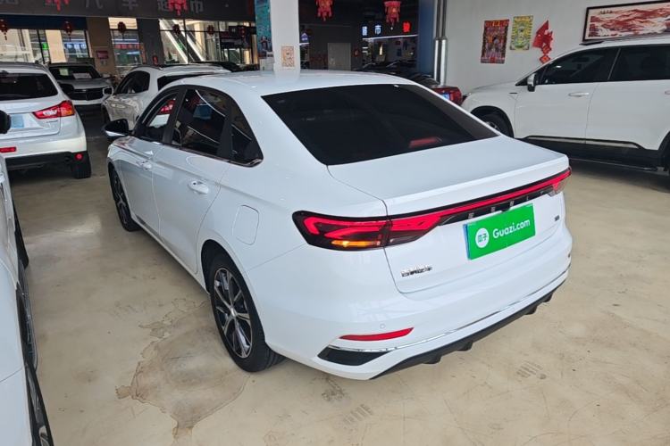 Used Geely Auto Emgrand 2022 4th Generation 1.5L CVT Luxury Model Rear Left 45 Deg