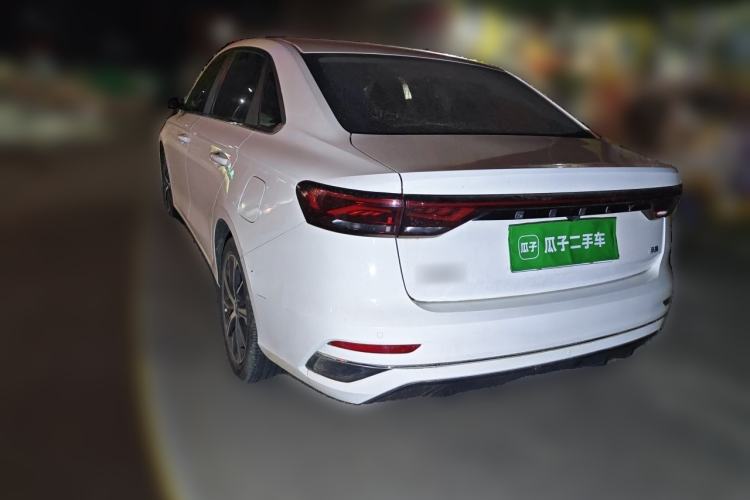 Used Geely Auto Emgrand 2022 4th Generation 1.5L CVT Flagship Model Rear Left 45 Deg