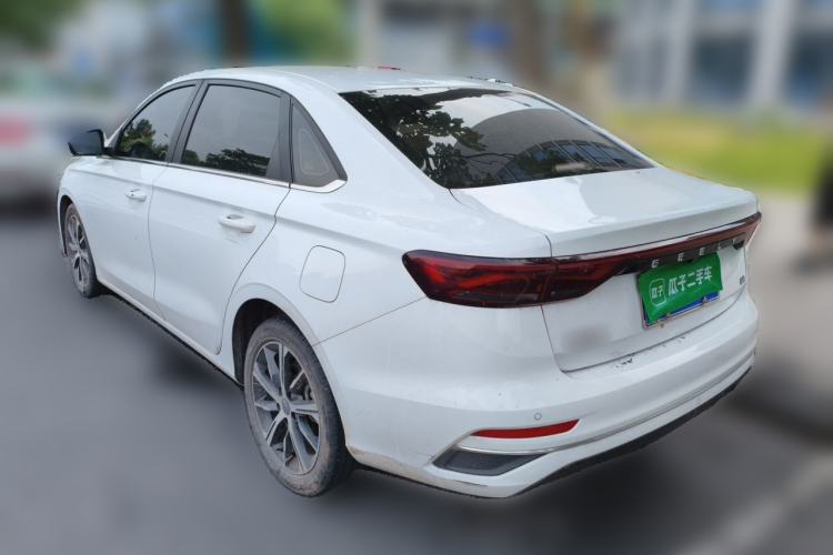 Used Geely Auto Emgrand 2022 4th Generation 1.5L CVT Luxury Model Rear Left 45 Deg