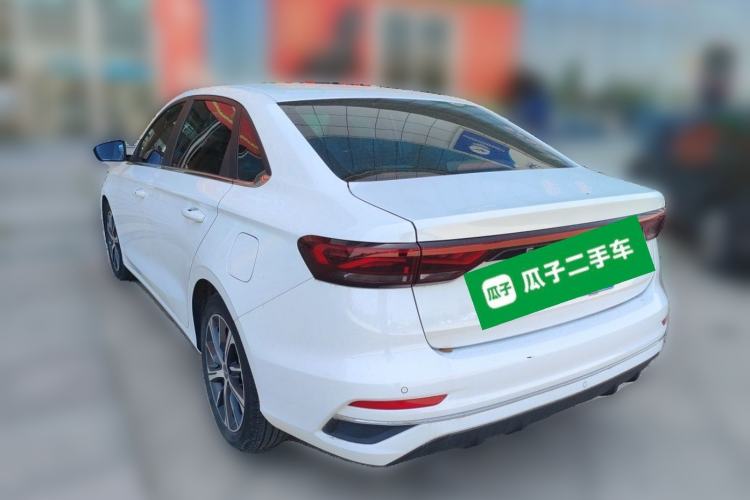 Used Geely Auto Emgrand 2022 4th Generation 1.5L CVT Flagship Model Rear Left 45 Deg