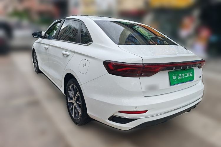 Used Geely Auto Emgrand 2022 4th Generation 1.5L CVT Flagship Model Rear Left 45 Deg