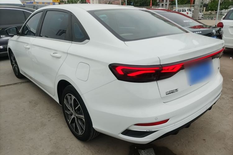 Used Geely Auto Emgrand 2022 4th Generation 1.5L CVT Flagship Model Rear Left 45 Deg