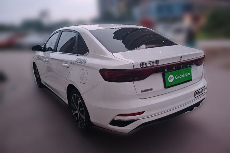 Used Geely Auto Emgrand 2022 4th Generation 1.5L CVT Flagship Model Rear Left 45 Deg