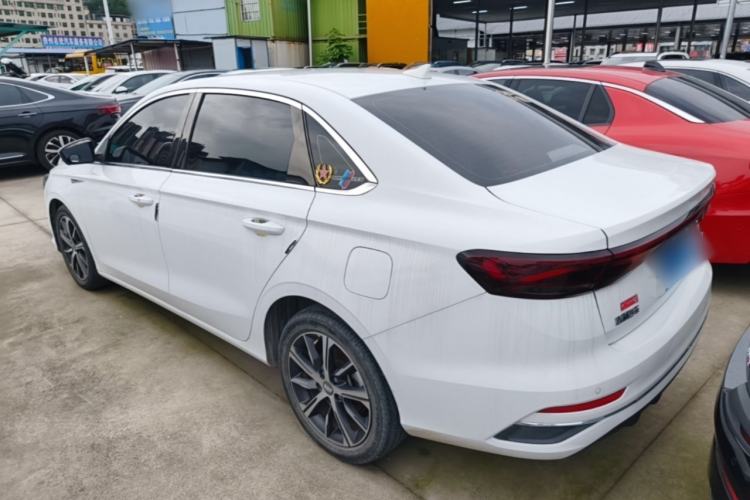 Used Geely Auto Emgrand 2022 4th Generation 1.5L CVT Flagship Model Rear Left 45 Deg
