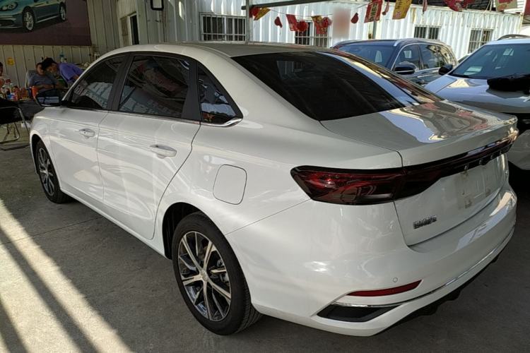 Used Geely Auto Emgrand 2022 4th Generation 1.5L CVT Luxury Model Rear Left 45 Deg