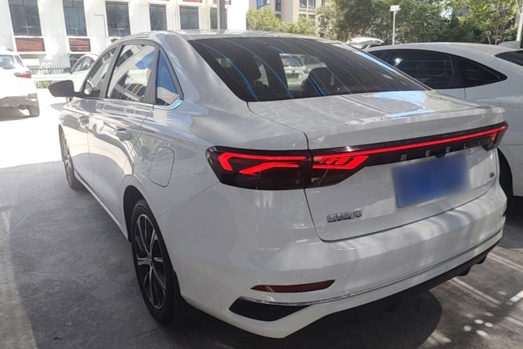 Used Geely Auto Emgrand 2022 4th Generation 1.5L CVT Flagship Model Rear Left 45 Deg