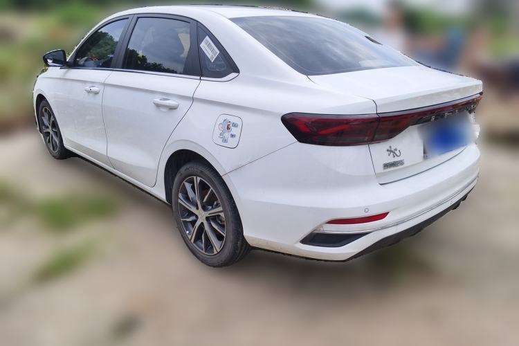Used Geely Auto Emgrand 2022 4th Generation 1.5L CVT Flagship Model Rear Left 45 Deg
