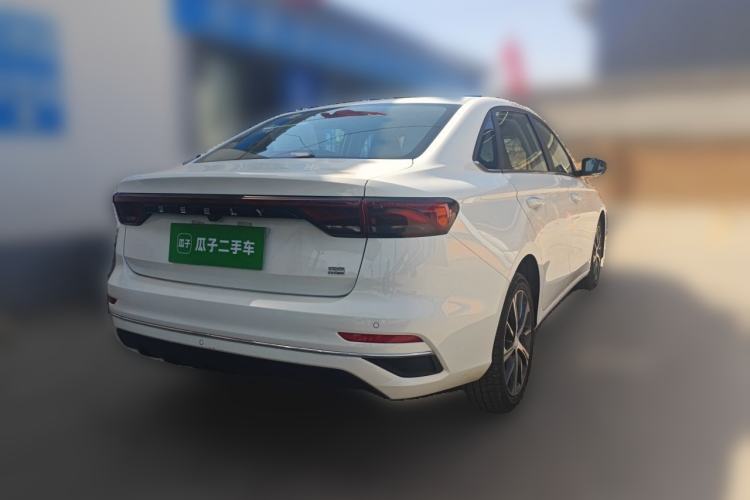 Used Geely Auto Emgrand 2022 4th Generation 1.5L CVT Flagship Model Rear Right 45 Deg