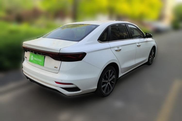 Used Geely Auto Emgrand 2022 4th Generation 1.5L CVT Luxury Model Rear Right 45 Deg