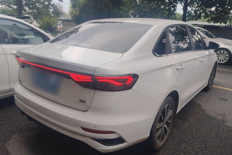 Used Geely Auto Emgrand 2022 4th Generation 1.5L CVT Flagship Model Rear Right 45 Deg
