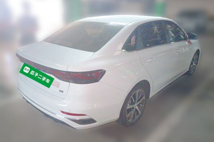 Used Geely Auto Emgrand 2022 4th Generation 1.5L CVT Luxury Model Rear Right 45 Deg
