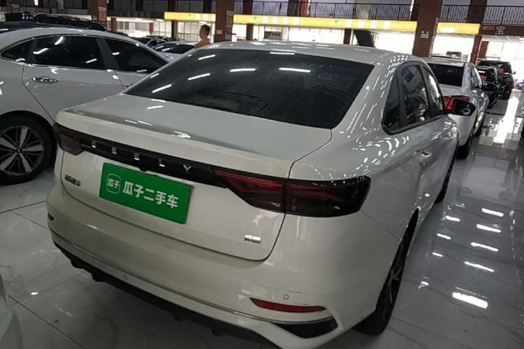 Used Geely Auto Emgrand 2022 4th Generation 1.5L Manual Elite Model Rear Right 45 Deg