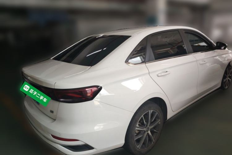 Used Geely Auto Emgrand 2022 4th Generation 1.5L CVT Luxury Model Rear Right 45 Deg