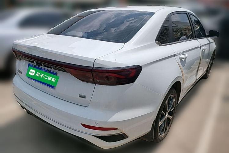 Used Geely Auto Emgrand 2022 4th Generation 1.5L CVT Luxury Model Rear Right 45 Deg