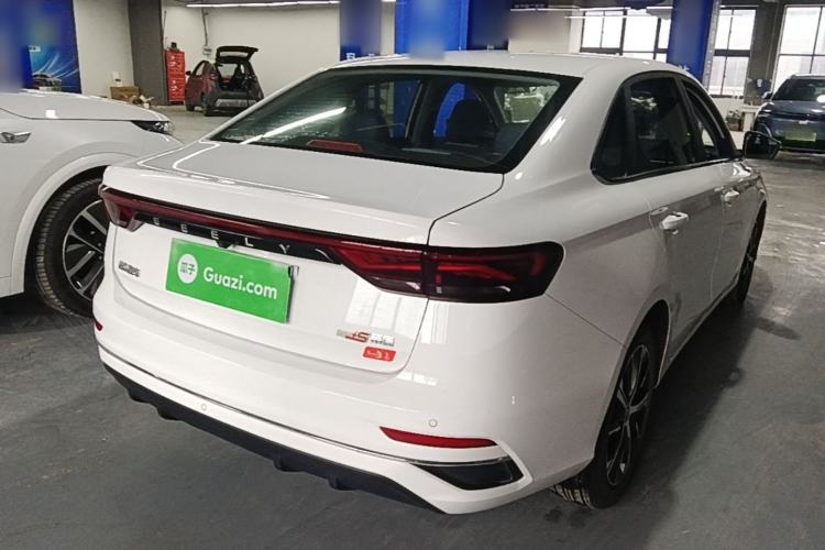 Used Geely Auto Emgrand 2022 4th Generation 1.5L CVT Flagship Model Rear Right 45 Deg