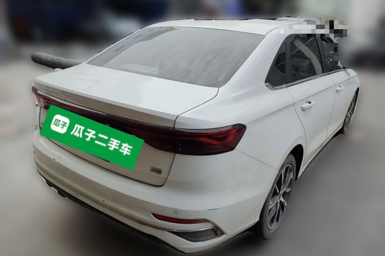Used Geely Auto Emgrand 2022 4th Generation 1.5L CVT Flagship Model Rear Right 45 Deg