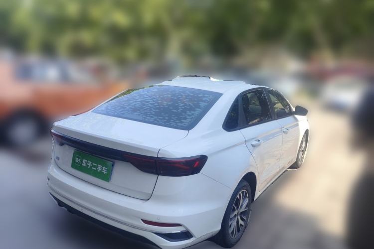 Used Geely Auto Emgrand 2022 4th Generation 1.5L CVT Flagship Model Rear Right 45 Deg