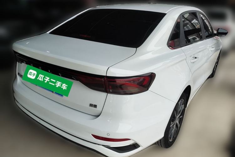 Used Geely Auto Emgrand 2022 4th Generation 1.5L CVT Flagship Model Rear Right 45 Deg
