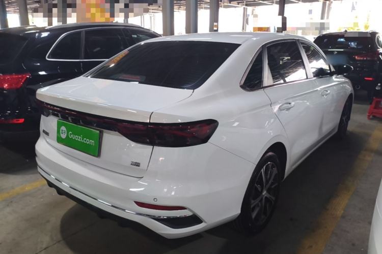 Used Geely Auto Emgrand 2022 4th Generation 1.5L CVT Luxury Model Rear Right 45 Deg