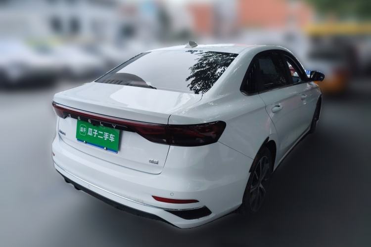 Used Geely Auto Emgrand 2022 4th Generation 1.5L CVT Flagship Model Rear Right 45 Deg