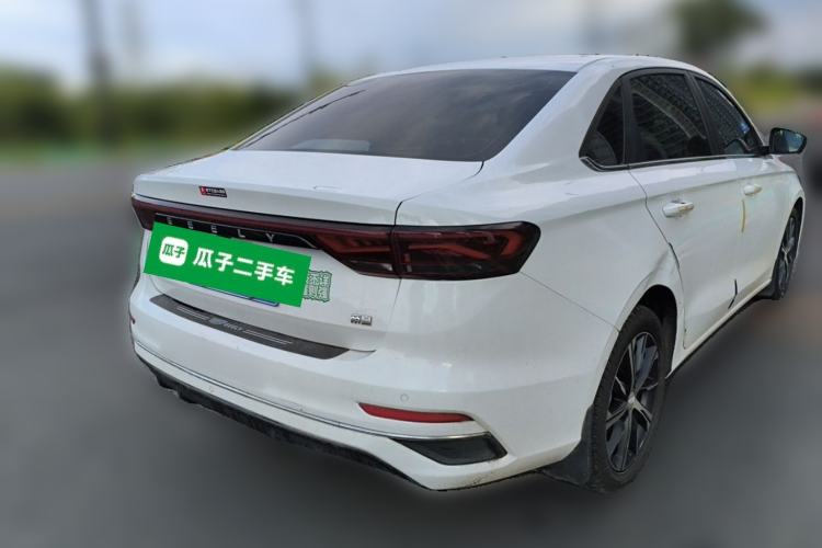 Used Geely Auto Emgrand 2022 4th Generation 1.5L CVT Luxury Model Rear Right 45 Deg