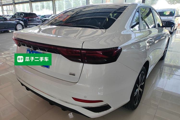 Used Geely Auto Emgrand 2022 4th Generation 1.5L CVT Luxury Model Rear Right 45 Deg