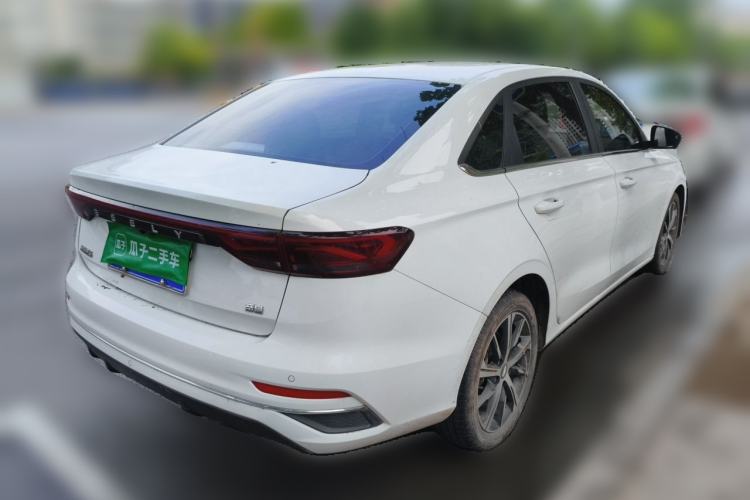Used Geely Auto Emgrand 2022 4th Generation 1.5L CVT Luxury Model Rear Right 45 Deg