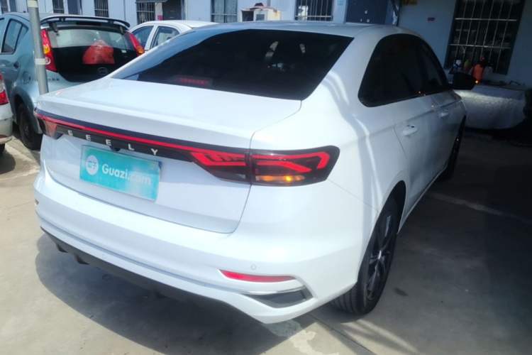 Used Geely Auto Emgrand 2022 4th Generation 1.5L CVT Luxury Model Rear Right 45 Deg