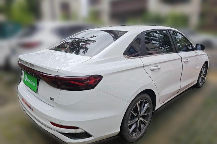 Used Geely Auto Emgrand 2022 4th Generation 1.5L CVT Flagship Model Rear Right 45 Deg