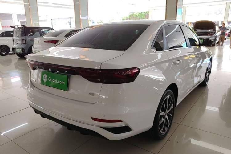 Used Geely Auto Emgrand 2022 4th Generation 1.5L CVT Luxury Model Rear Right 45 Deg
