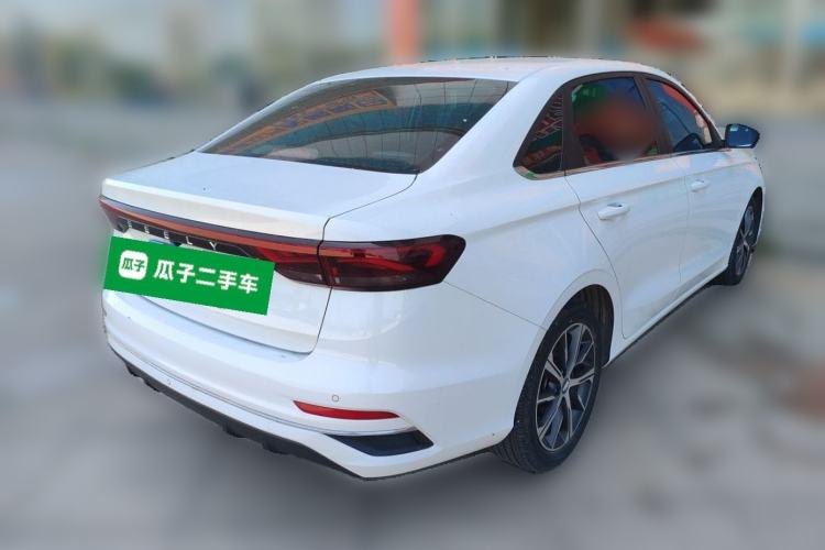 Used Geely Auto Emgrand 2022 4th Generation 1.5L CVT Flagship Model Rear Right 45 Deg