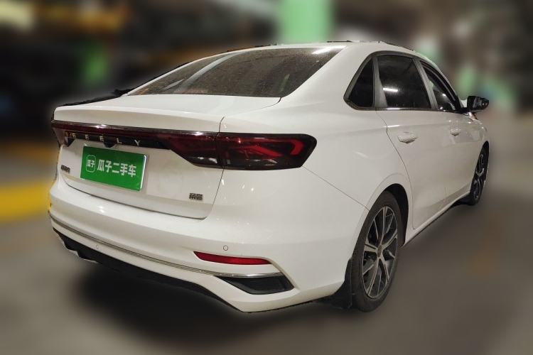 Used Geely Auto Emgrand 2022 4th Generation 1.5L CVT Flagship Model Rear Right 45 Deg