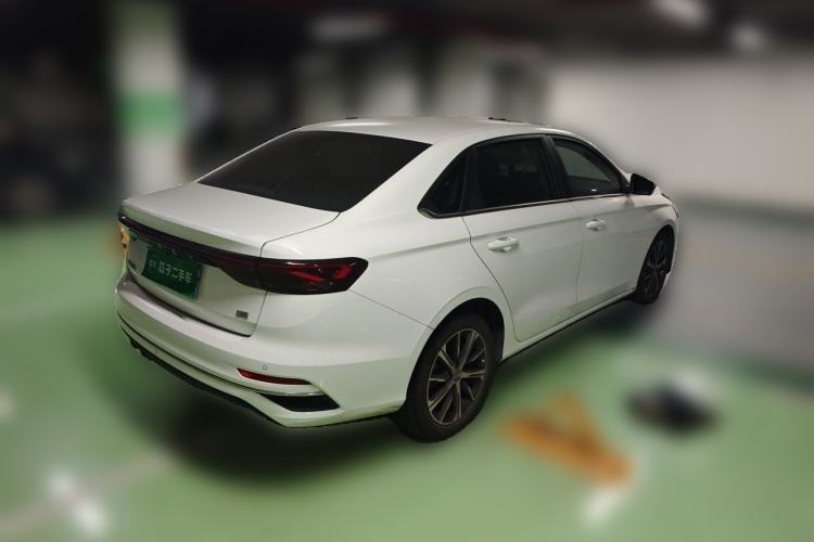 Used Geely Auto Emgrand 2022 4th Generation 1.5L CVT Luxury Model Rear Right 45 Deg
