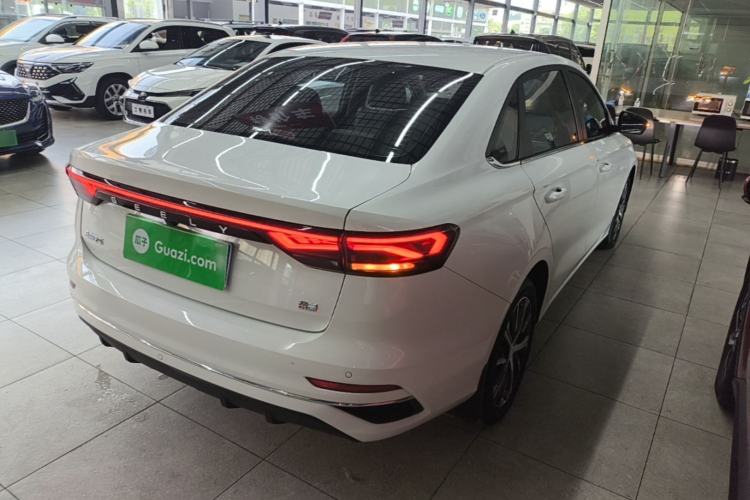 Used Geely Auto Emgrand 2022 4th Generation 1.5L CVT Flagship Model Rear Right 45 Deg
