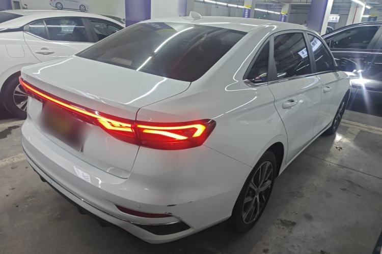 Used Geely Auto Emgrand 2022 4th Generation 1.5L CVT Flagship Model Rear Right 45 Deg