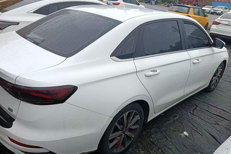 Used Geely Auto Emgrand 2022 4th Generation 1.5L CVT Luxury Model Rear Right 45 Deg