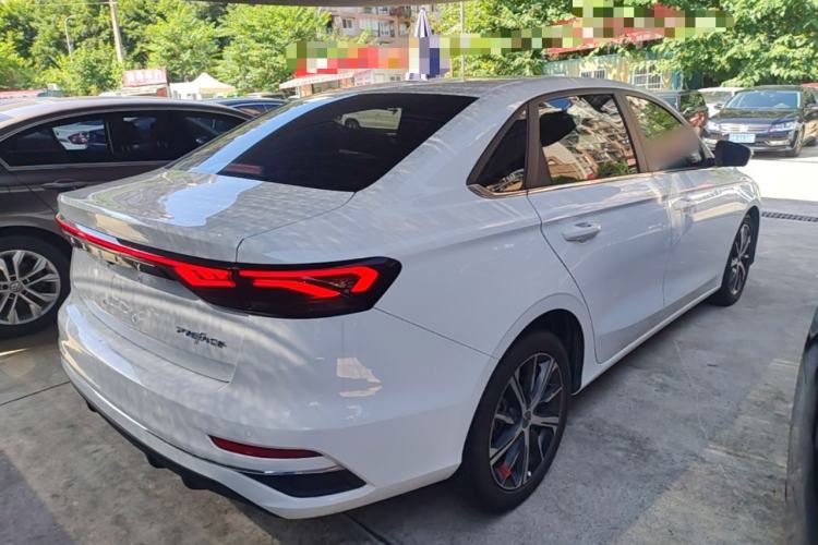 Used Geely Auto Emgrand 2022 4th Generation 1.5L CVT Luxury Model Rear Right 45 Deg