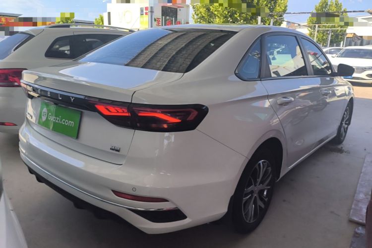 Used Geely Auto Emgrand 2022 4th Generation 1.5L Manual Elite Model Rear Right 45 Deg